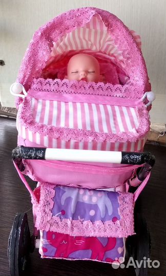 Коляска для пупсика