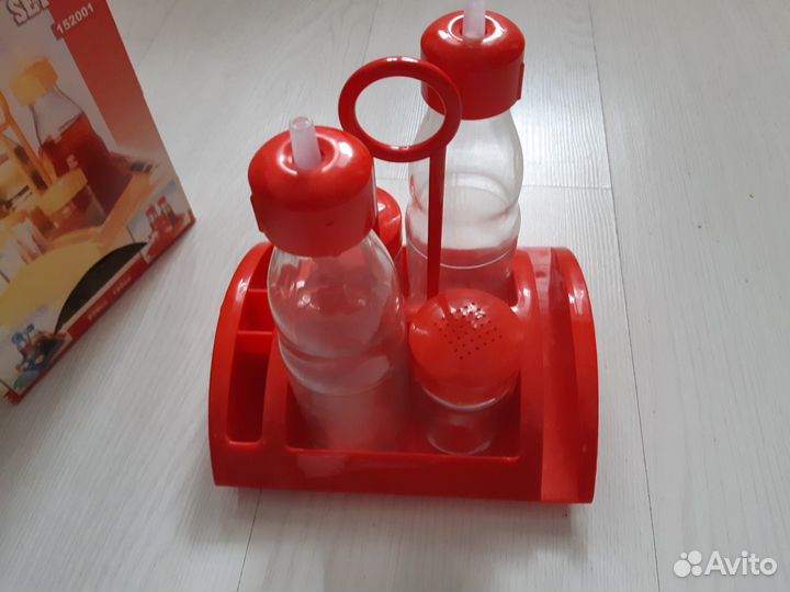 Набор для соли, перца и соусов, новый