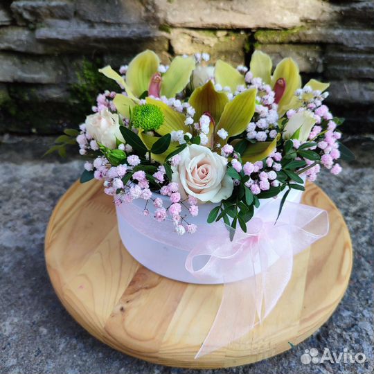 Цветы в коробке 263 (вн)