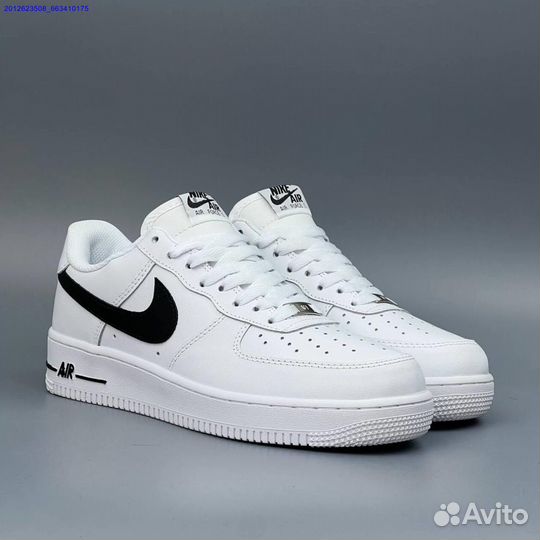 Nike Air Force 1 Black&White (Арт.21695)