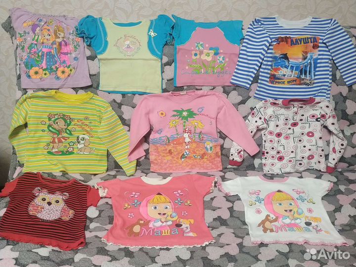 Одежда для девочек 2-5 лет