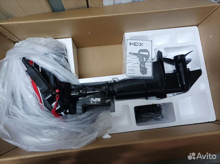 Новый лодочный мотор HDX 5лс 2такт