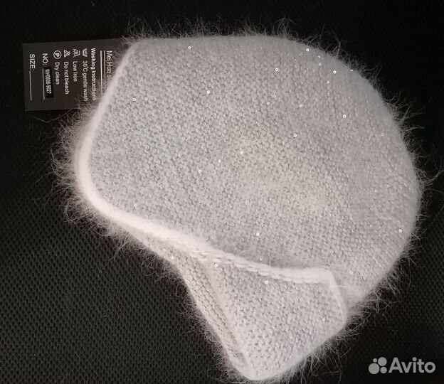 Шапка женская вязаная с 