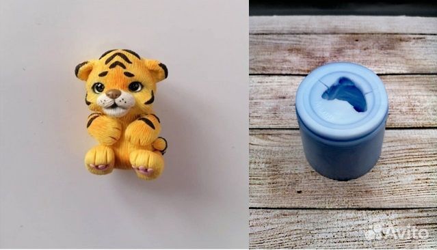 Силиконовая форма Тигрёнок