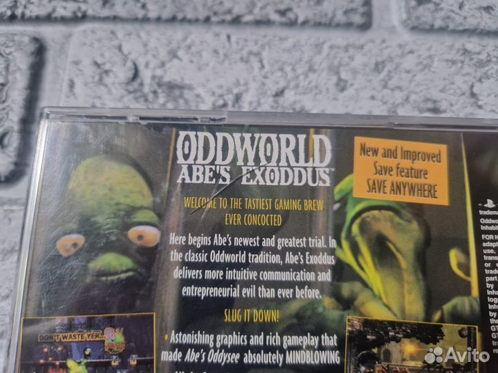 Oddworld Abe's Exoddus на PS1/PlayStation 1