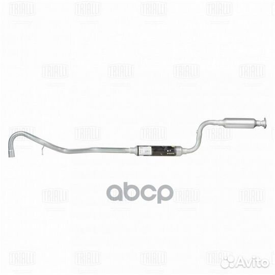 Глушитель для а/м Лада 2123 Евро-3 доп. (рез-р) со