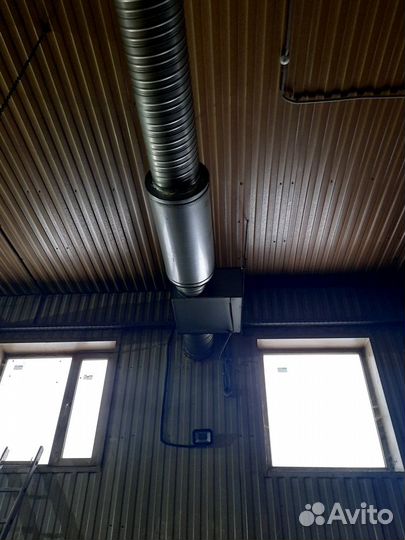 Вытяжка зонт с мотором