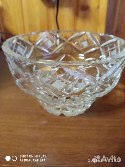 Хрусталь -Вазочки для конфет и варенья из СССР