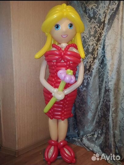 Фигуры из воздушных шаров, гелиевые шары