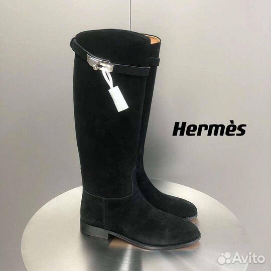 Сапоги# женские Hermes Премиум