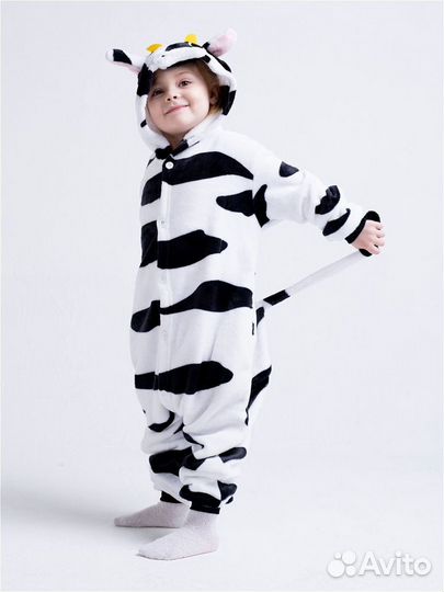 Костюм Коровка (кигуруми) р-р74-100см