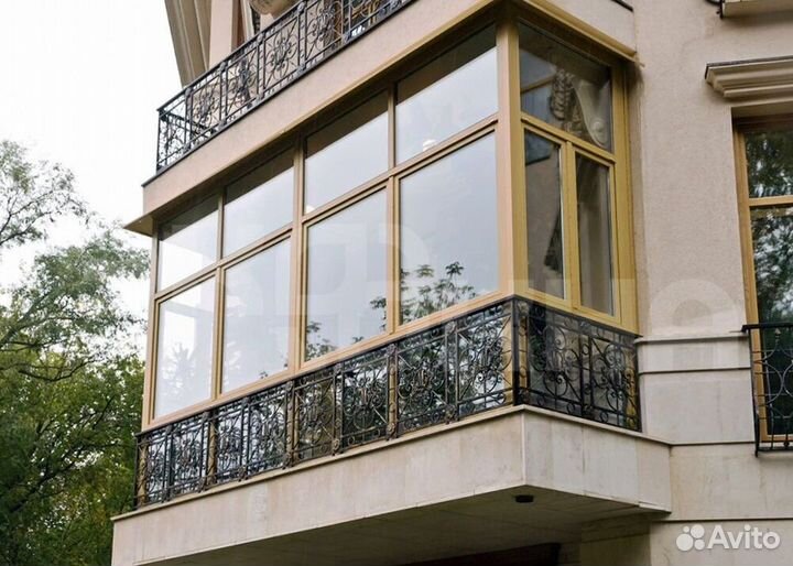 Остекление балконов и лоджий под ключ K4601