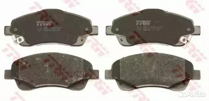 TRW GDB3336 Колодки тормозные передние TRW GDB3336