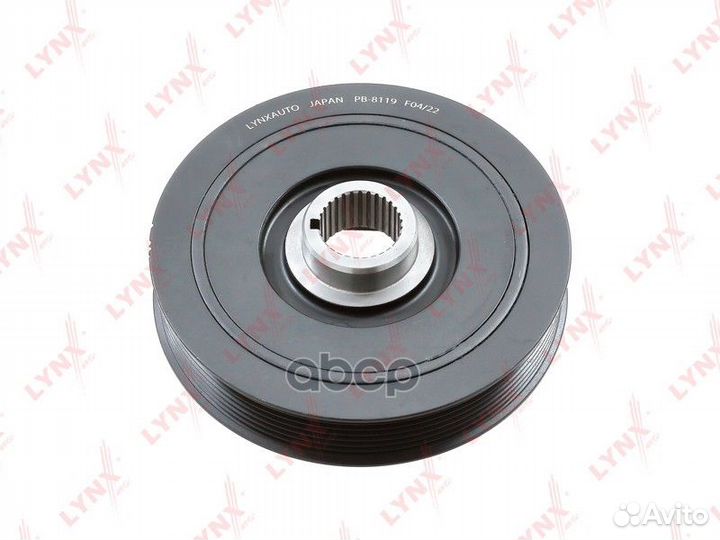 Шкив ременной коленчатого вала acura RSX 2.0 01