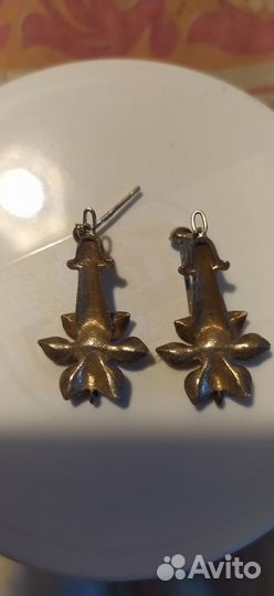 Серьги винтаж СССР Прибалтика