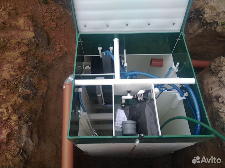 Септик Аквабокс 5 переливной