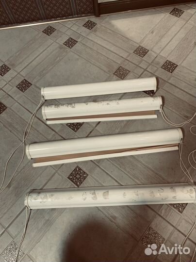 Рулонная штора 4 штуки