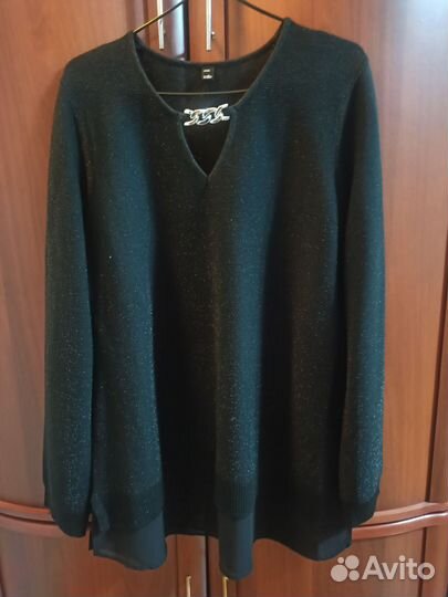 Джемпер женский нарядный новый размер 52-54