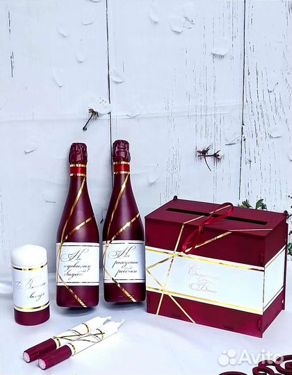 Свадебные аксессуары на стол