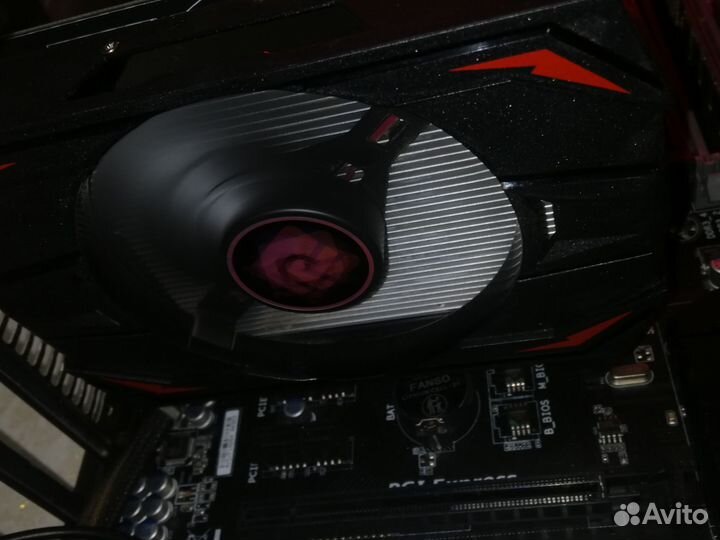 Видеокарта rx 550 4gb