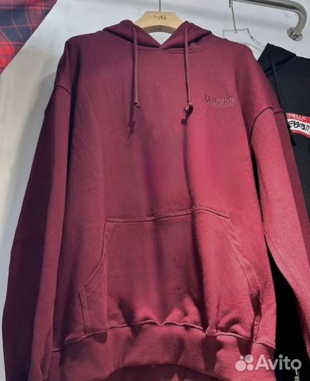 Худи Vetements оверсайз хлопок трехнитка