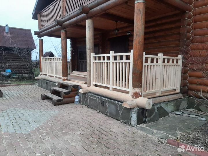 Замена бруса