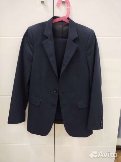 Школьный костюм для мальчика 140 синий