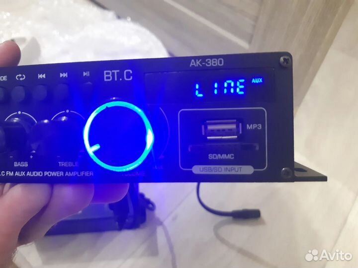 Усилитель мощности звука Ак 380