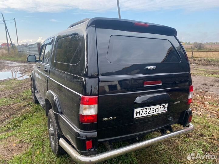 Кунг на пикап УАЗ патриот окрашенный