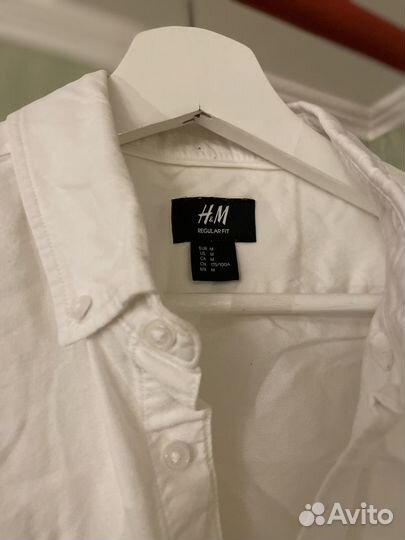 Рубашка H&M белая