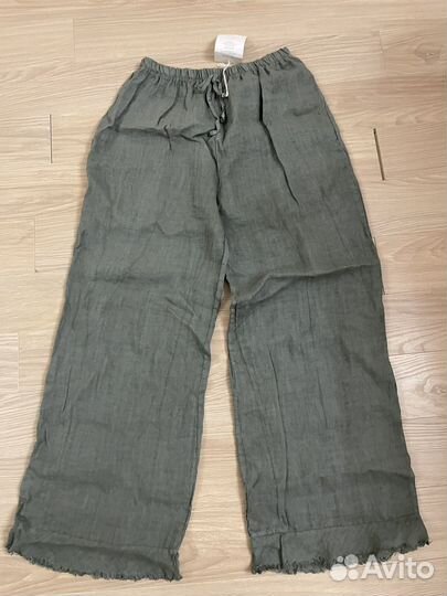 Женские льняные штаны