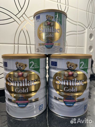 Смесь Similac Gold 2 вес 400 гр