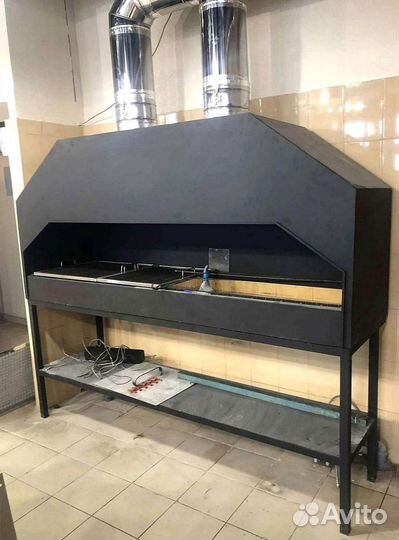 Мангал для кафе новый
