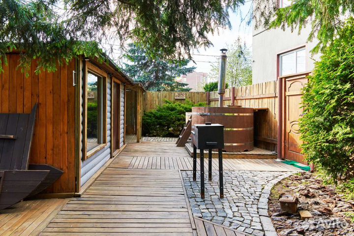 Русская баня на дровах и японская баня чан