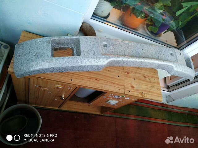 Абсорбер на передний бампер Деу Нексиа