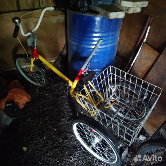 Трехколесный велосипед для взрослых