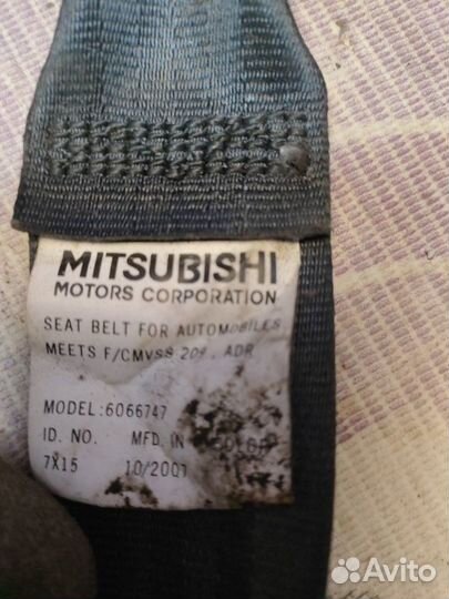 Ремень безопасности передний Citroen C Crosser EP