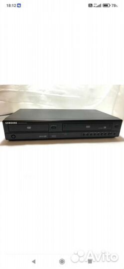 Dvd проигрыватель и видеомагнитофон Samsung vr 350