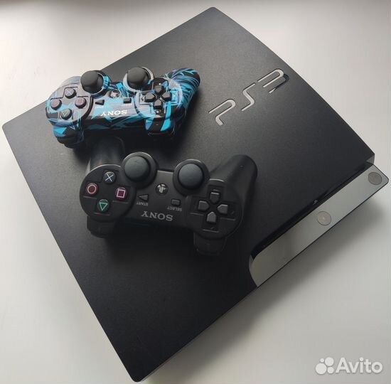 Sony PlayStation 3 Slim 320gb/Прошита-Evilnat/игры