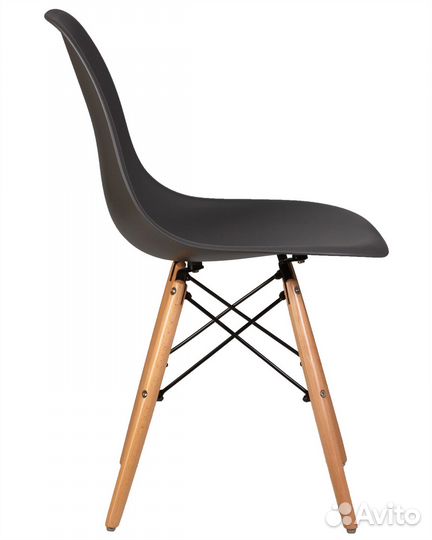 Кухонный стул eames темно-серый