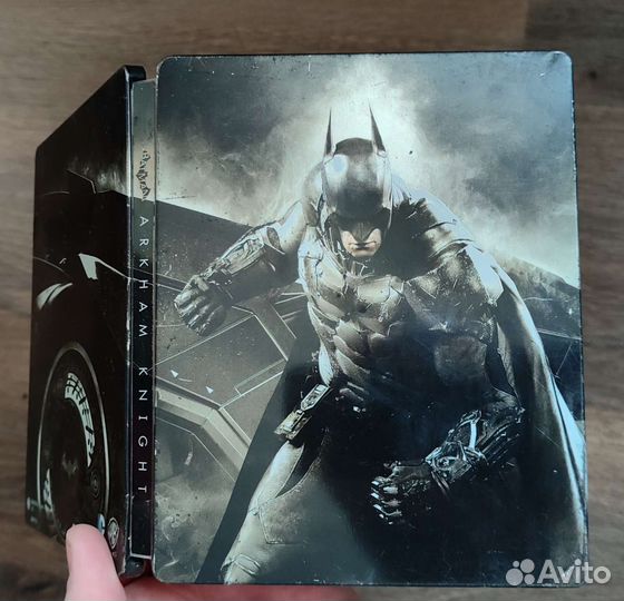 Batman Arkham Knight стилбук с игрой, steelbook