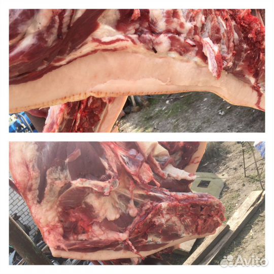 Мясо Сало Печень Ливер свинина домашнее