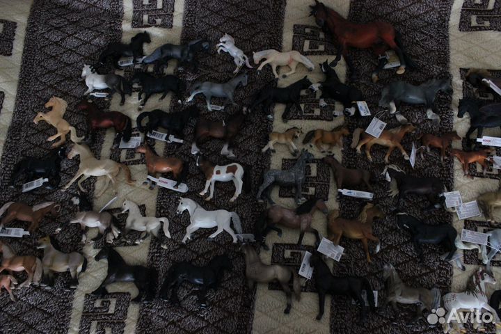 Лошади Schleich, collecta, mojo, papo