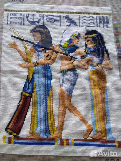 Картина вышитая крестом