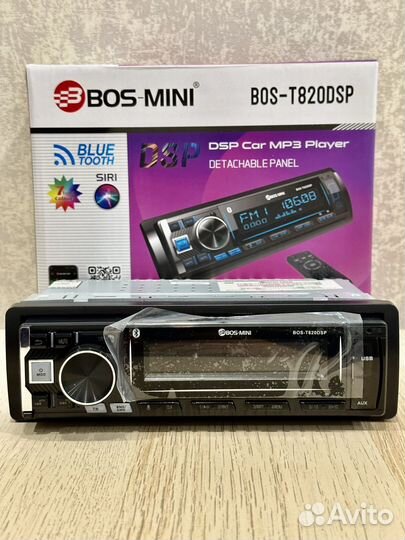 Магнитола bos mini bluetooth