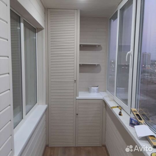 Обшивка балкона и лоджий