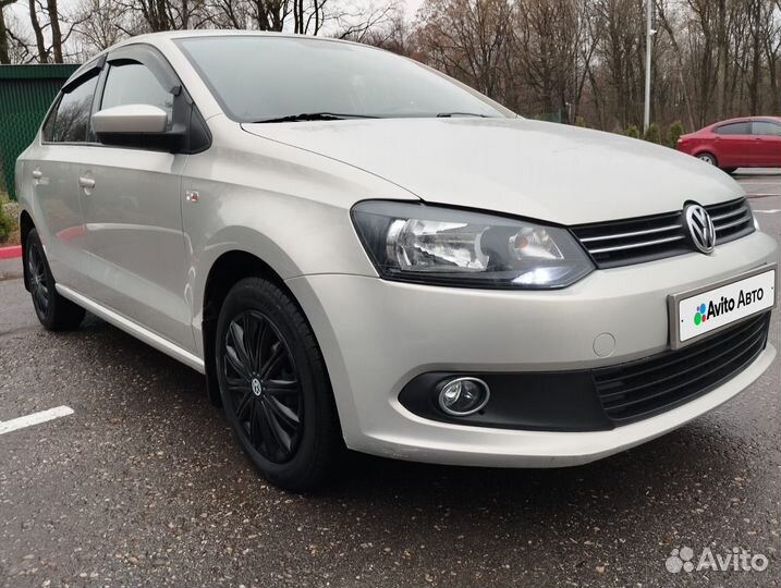 Volkswagen Polo 1.6 AT, 2012, 132 332 км