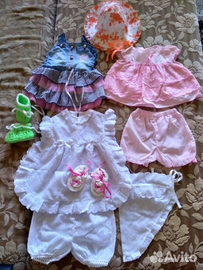 Пакет вещей с рождения до 2 лет