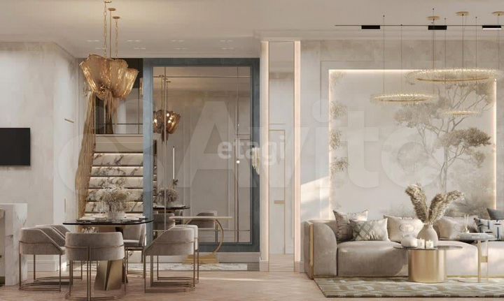 4-к. квартира, 142,6 м², 2/6 эт.