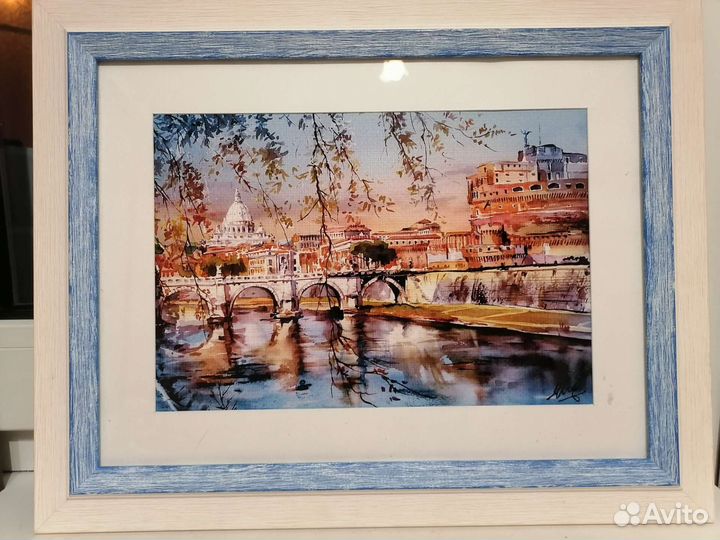 Рим, акварель 32*41